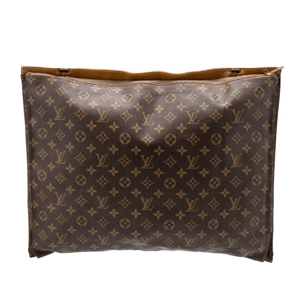 Louis Vuitton Portfolio Porte Vintage LV Monogram Huge Luggage Insert Bag